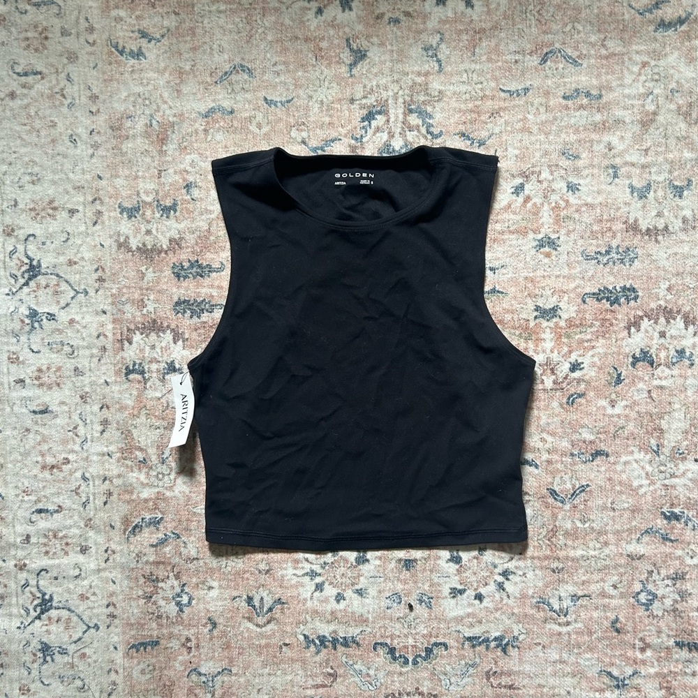 Aritzia Black Muscle Tee for Women
